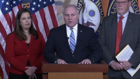 Scalise Attacks Biden for Border Control Helping Opiod Crisis