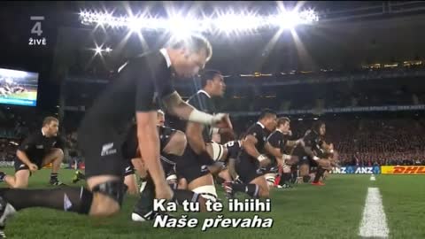 Kapa o Pango Haka - All Blacks 2011 HD - CZ Subtitles