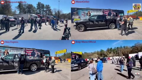 LIVE: Take Our Border Back Southern Border Convoy day 2 multistream #TOBB