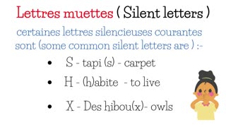 Let's learn the alphabet, French accents, and silent letters in the French language.