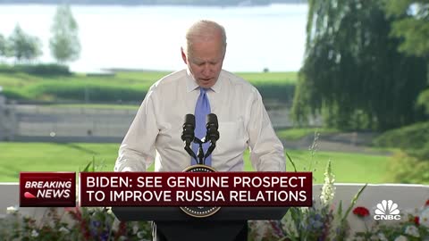 Biden: See genuine prospect to improve Russia relations