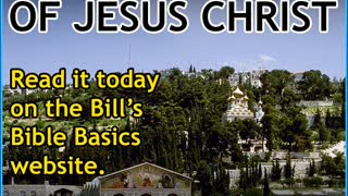 BILL'S BIBLE BASICS ARTICLES SLIDESHOW