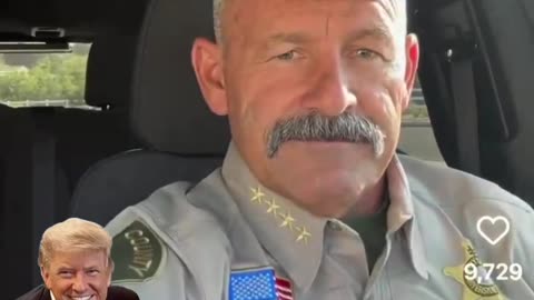 California Sheriff, Chad Bianca — It’s time to put a Felon in the White House” 💥💥💥