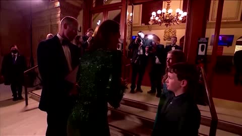 Prince William and Catherine attend Royal Variety Performance