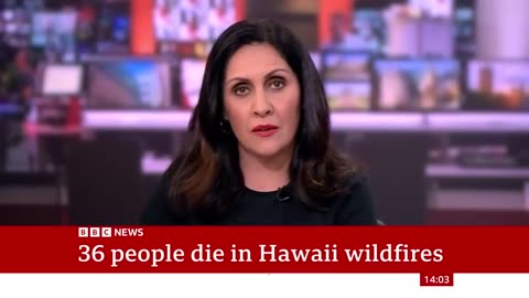 AT least 36 dead as Hawaii fires devastate island of Maui - BBC News