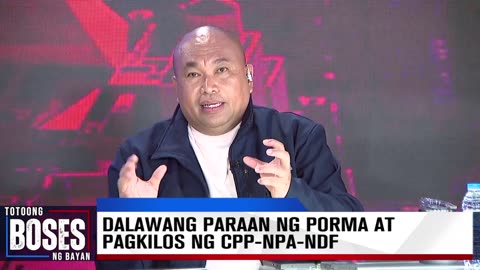 Dalawang paraan ng porma at pagkilos ng CPP-NPA-NDF