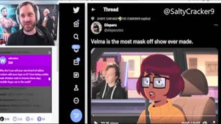 SALTY CLIP 40 WOKE BROKE SCOOBY DOO NORMALIZING ANTI-WHITE SENTIMENT LSW