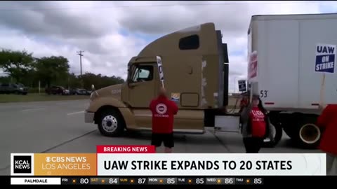 BREAKING! UAW strike expands to 20 states, including California