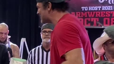 Braun Strowman vs Devon Larratt WWE Armwrestling Fight