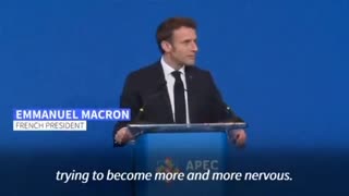 CONSPIRACY NO MORE! Emanuel Macron at APEC Summit: “We Need a Single World Order”