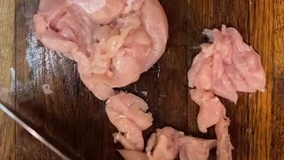 RAW CHICKEN IS SO GROSS! 😂🤮