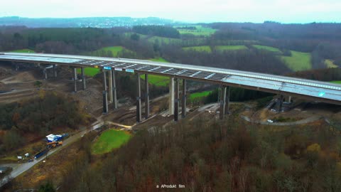 Sprengung Brücke A45 in Rinsdorf