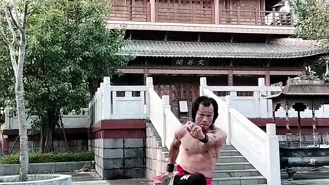 Chinese Kung Fu Cai, Li, Buddha
