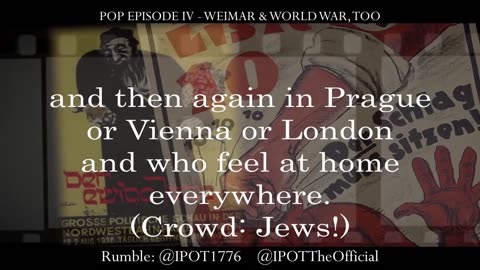 From POP EPISODE IV - WEIMAR & WORLD WAR, TOO IPOT