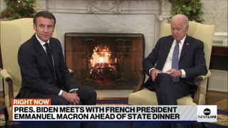 'We have to synchronize our action': Macron
