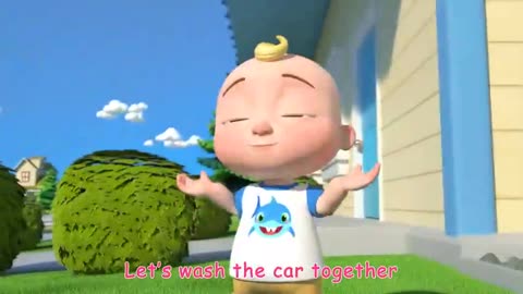 "CoComelon's Car Wash Jam: Short Nursery Rhyme for Kids!"