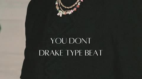 Drake Type Beat | "YOU DONT " | Hip Hop Instrumental