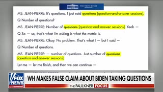 CAUGHT RED-HANDED: White House Alters Official Transcript While Trying To Hide KJP's Lies