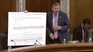 Manchin SLAMS The 'Inflation Reduction Act' In SAVAGE Clip