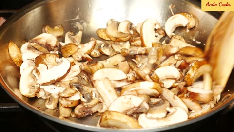 Creamy Garlic Mushroom Pasta