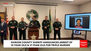 Florida Sherriff Press Conference, Triple Murder