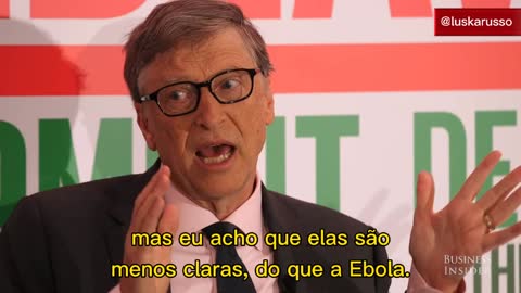 Bill Gates alerta sobre epidemias causadas de forma natural ou intencional