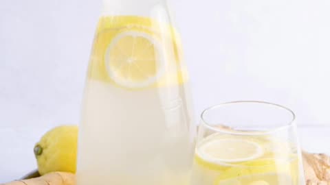 if you drink water with Lemon and Ginger