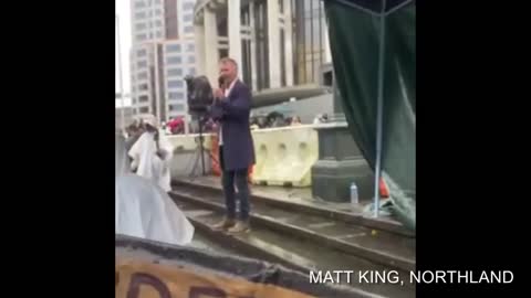 Matt King resigns from The National Party and joins The Human Rights Advocates in Wellington
