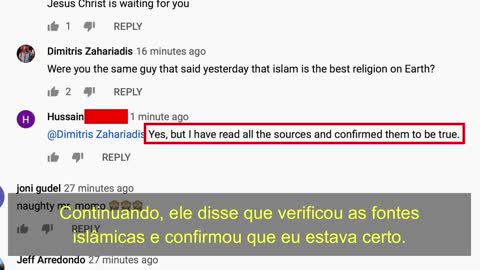 Muçulmano deixa islamismo em 7 horas