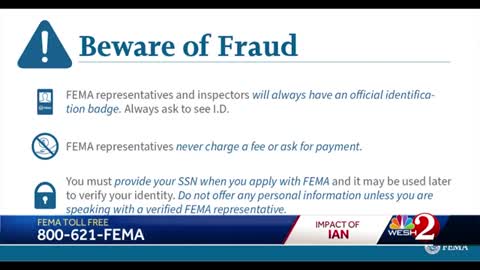 119_Seminole County advises residents to beware of FEMA fraud