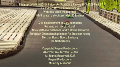 Paganiproductions@ Ek Indoor Rc Stockcars Racing 20 3 2022 Part 2