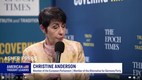 Christine Anderson MEP, on 15-Min Cities, Climate Lockdowns & Digital Tyranny