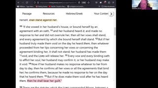 Journey Through The Bible -- Episode 116 -- Laws Concerning Vows aka Establishing The Headship