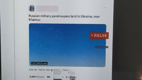 Fake Photos and Videos of the False Flag Ukrainian War. FAKE NEWS!