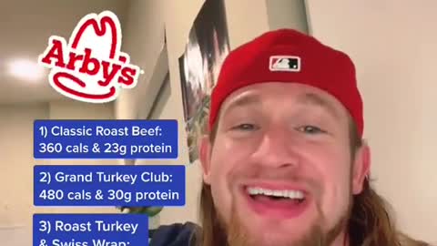 gainsbypat - Arby's - Best Fast Food Fat Lost Meals | Instagram