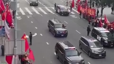Alarming Clip Shows How San Francisco Greeted The Chinese President
