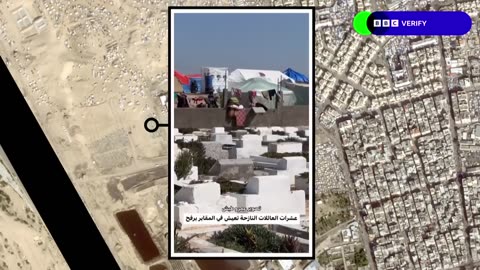 BBC Verify looks at how Rafah became hometo 1.5 million Palestinians | BBC News