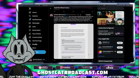 GhostCat BroadCast: Video Editing and gaming