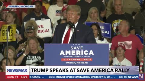 Trump slams the radical left: "I think they'd like to see me in prison..."