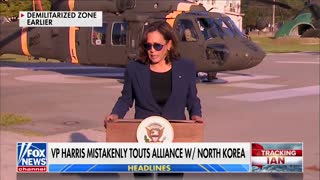 ICYMI — Kamala Harris claims we have an alliance with North Korea.