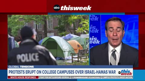 John Kirby on pro-Palestinian protests on college campuses
