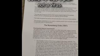 Covid-19 was a plan not a virus.