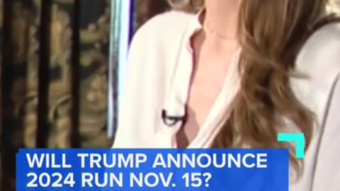 WILL TRUMP ANNOUNCE 2024 RUN NOV. 15?