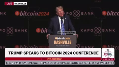 Trump - “Bitcoin Stands for Freedom Sovereignty and Independence from Government Coercion”