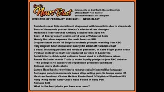 Weekend of February 25/26.2023 News Blast. #Enoch #NewsBlastReading #NBR