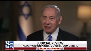 Netanyahu on protest over reform efforts