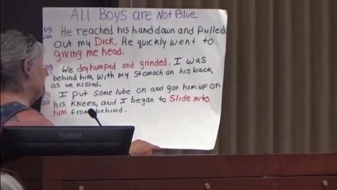 Grandmother addresses gay porn book in Johnson County KS library targeting children