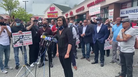 (5/28/20) Malliotakis Speaks at Stand Up For Freedom Rally