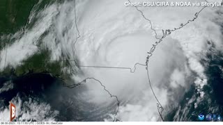 Satellite View Shows Fury of Idalia as Hurricane Hits Florida, Weakening Moving Towards Carolinas