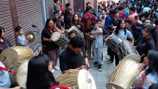 Dhime Baja IV, Pachali Bhairav Jatra, Kathmandu, 2080, Day 1